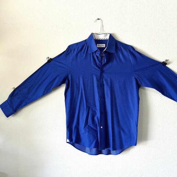 Robert Graham - Long Sleeve Button Up Dress Shirt - Size 42 / 16.5 - Picture 10 of 10